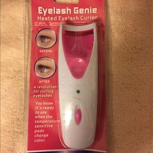 Heated eyelash curler